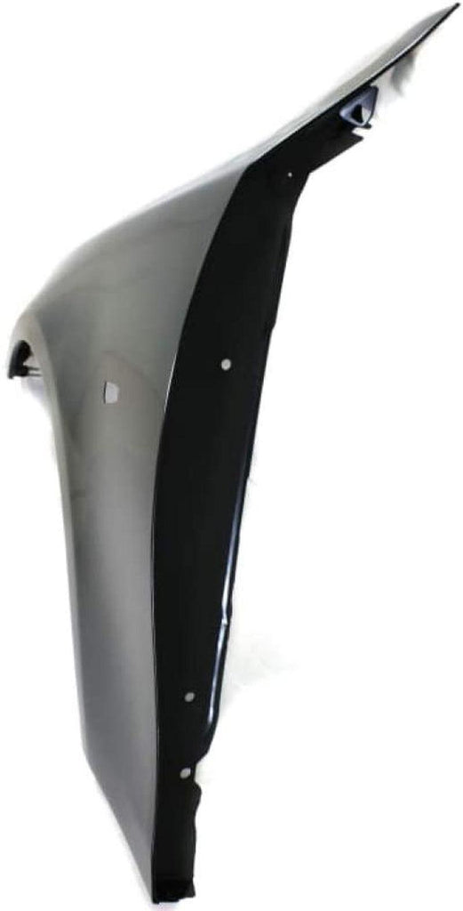 For BMW 545I 2004 2005 Front Fender Driver Side | with Mudguard Provision and Turn Signal Light Hole | Replacement for 41357111429, BM1240130 | Trim : Base