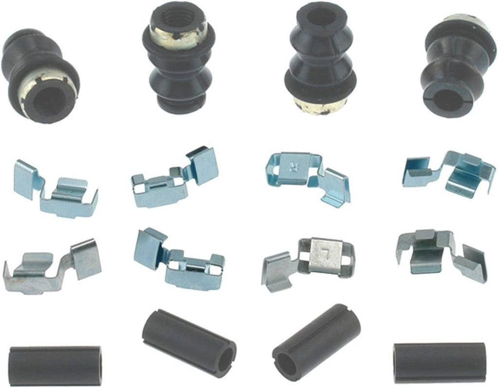 Gold 18K994X Front Disc Brake Caliper Hardware Kit with Clips, Seals, and Bushings