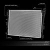 OEM-RA-13531 OE Style 1-Row Aluminum Core Radiator Compatible with 11-15 Sonata Optima,25" W X 19-3/8" H X 5/8" D,1-3/8" Inlet / 1-3/8" Outlet