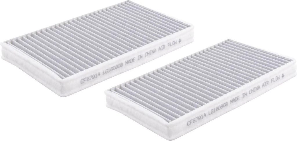 Fresh Breeze Cabin Air Filter Replacement for Car Passenger Compartment W/ Arm and Hammer Baking Soda, Easy Install, CF8791A for GM Truck Vehicles , White