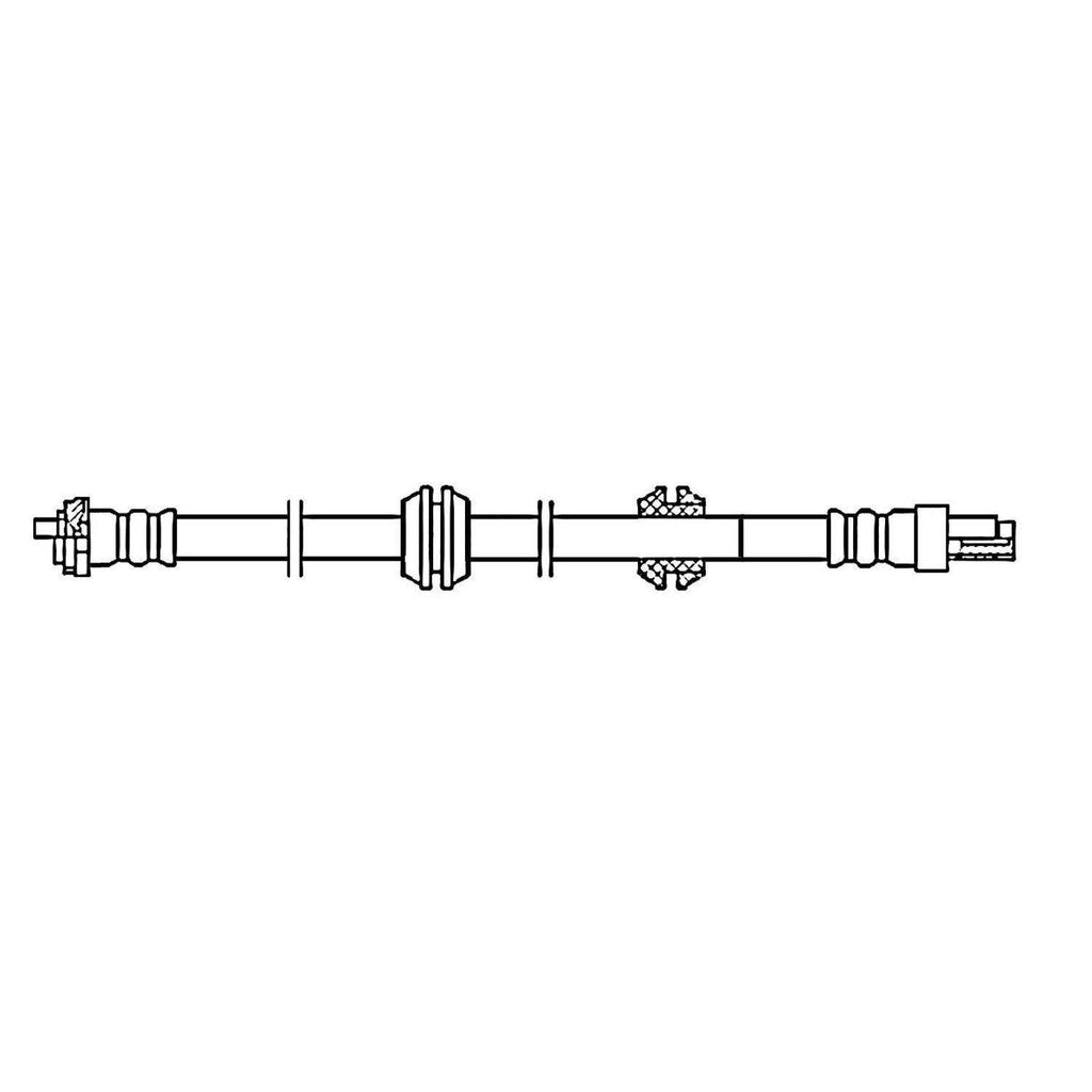 Centric Brake Hydraulic Hose for 08-12 LR2 150.22309