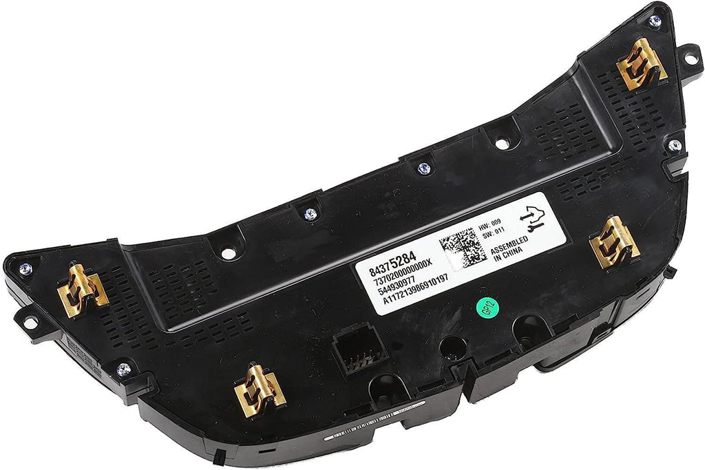 GM Original Equipment 15-74921 Jet Black Heating and Air Conditioning Control Panel