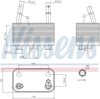 Nissens Automatic Transmission Oil Cooler for 00-06 BMW X5 90678