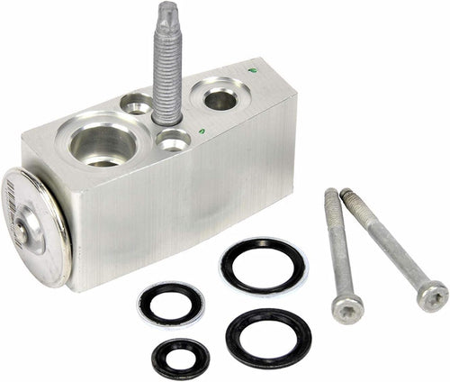 GM Genuine Parts 15-51369 Air Conditioning Thermal Expansion Valve Kit with Evaporator Seals, Valve, Stud, and Bolts