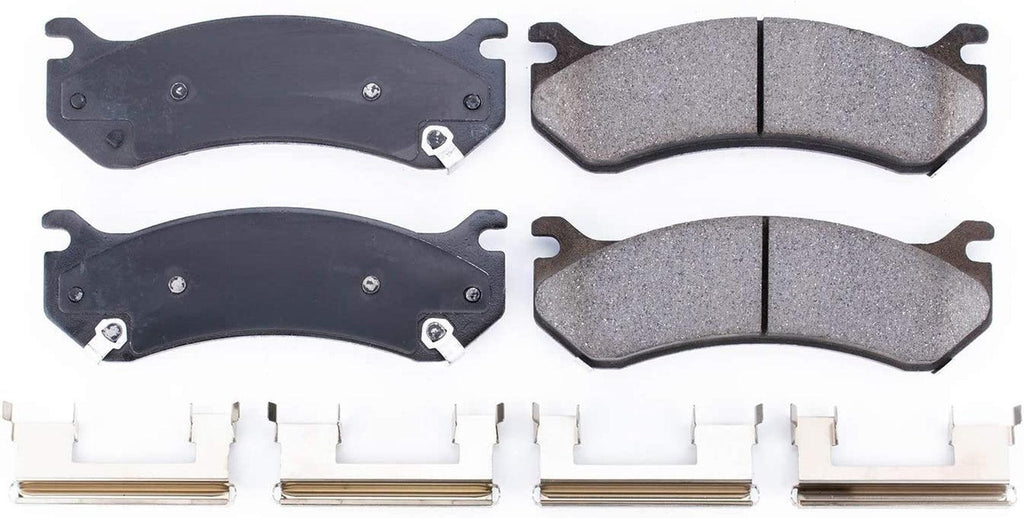 17-785, Z17 Front Ceramic Brake Pads with Hardware