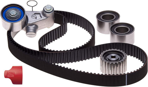 Professional TCK254A Timing Belt Kit with Tensioner and 3 Idler Pulleys