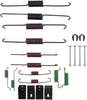 Professional 18H1194 Rear Drum Brake Spring Kit with Springs, Pins, Retainers, and Washers