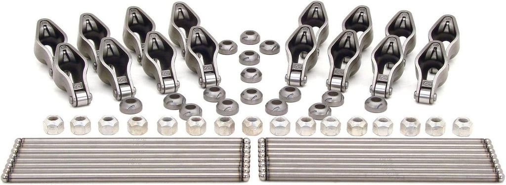 RP1416-16 Magnum 1.6 Rocker and High Energy Pushrod Kit for Chevrolet 262-400 Small Block