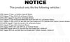 Mpulse Front Disc Brake Pads Wear Sensor SEN-2BWS0390 for Jaguar F-Type XKR-S
