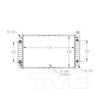 Radiator for C1500, C2500, K1500, K2500, Blazer, C1500 Suburban+More 622