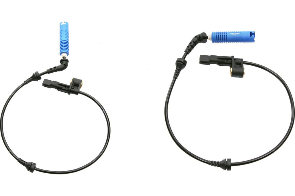 Front PAIR Delphi ABS Wheel Speed Sensor for 2003-2006 BMW M3 (58078)