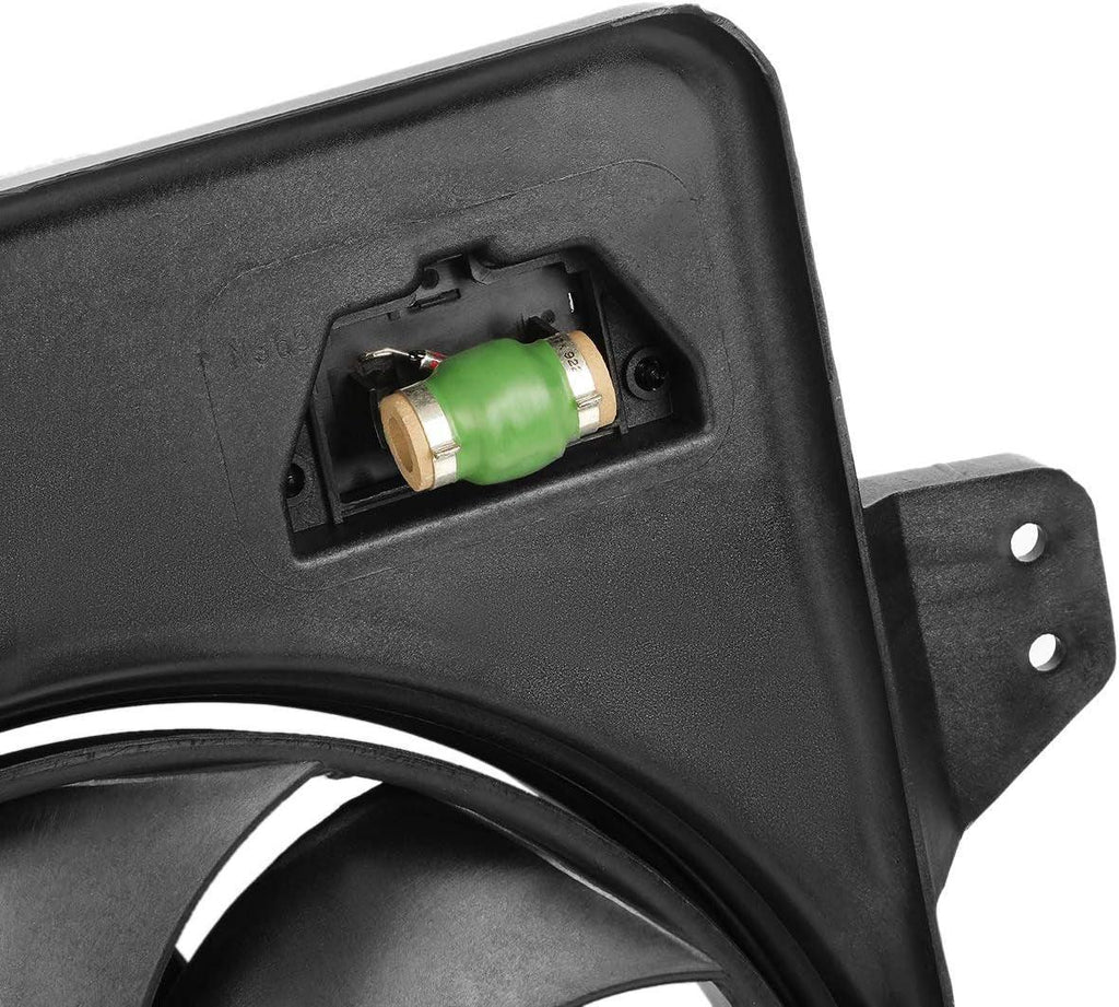 OEM-RF-0110 Factory Style Radiator Cooling Fan Assembly Cooling Efficiency Improved Direct Replacement [Compatible with 2007-2008 Escape]