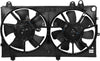 OEM-RF-0215 Factory Style Radiator Cooling Fan Assembly Cooling Efficiency Improved Direct Replacement [Compatible with 04-08 Mazda RX-8] Black