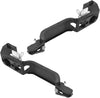 Front Exterior Door Handle Reinforcement Pair Set Compatible with 2002-2007 Ford Focus