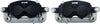 Gold 18FR2246KSD Front Disc Brake Caliper Set with Clips and Washers (Performance Friction Ready Coated)