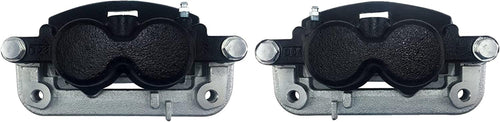 Gold 18FR2246KSD Front Disc Brake Caliper Set with Clips and Washers (Performance Friction Ready Coated)