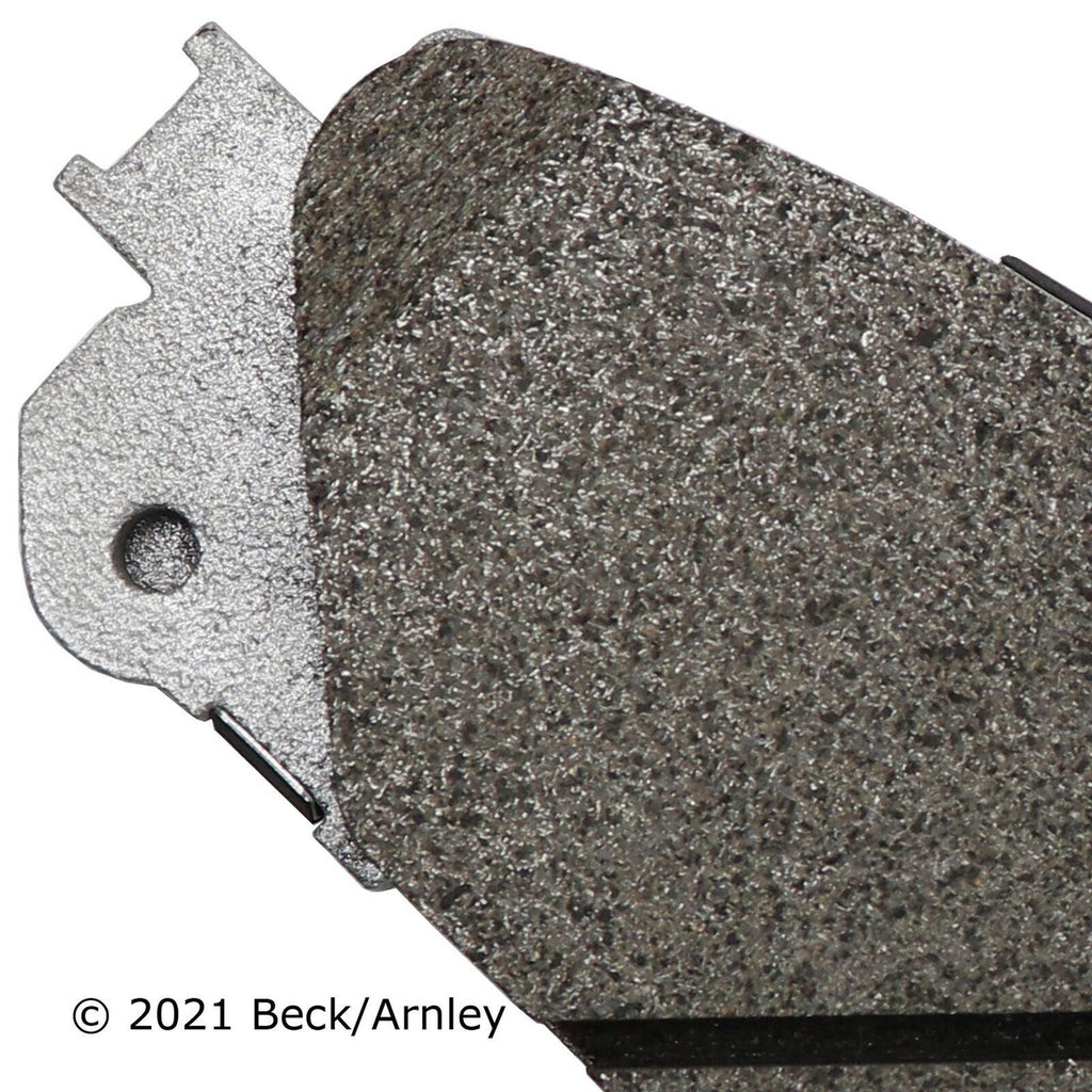 Beck Arnley Front Disc Brake Pad Set for Camry, Avalon (085-2121)