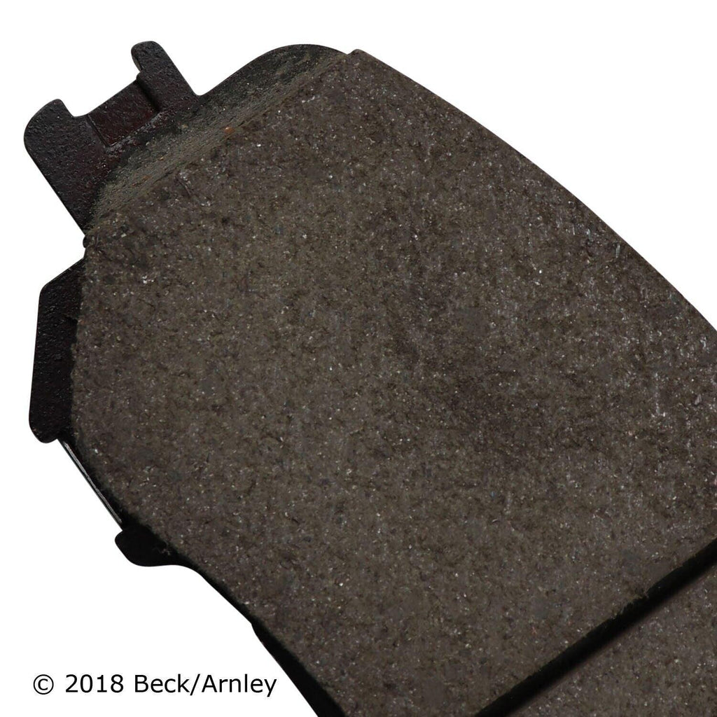 Beck Arnley Front Disc Brake Pad Set for Nissan (089-1986)