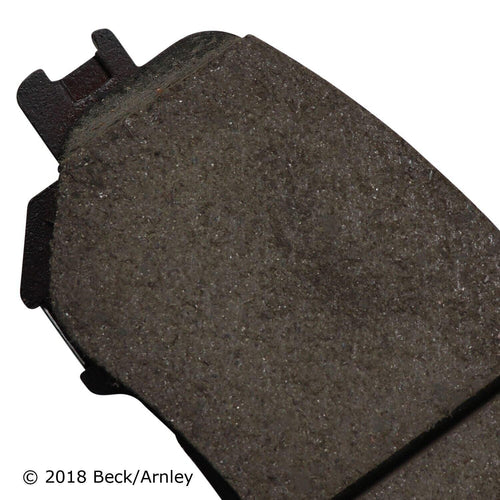Beck Arnley Front Disc Brake Pad Set for Nissan (089-1986)