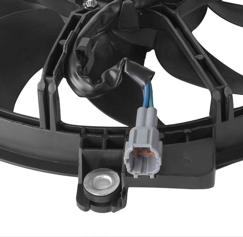OEM-RF-0230 Factory Style Radiator Cooling Fan Assembly Cooling Efficiency Improved Direct Replacement [Compatible with Nissan Maxima 2009-2014] , Black