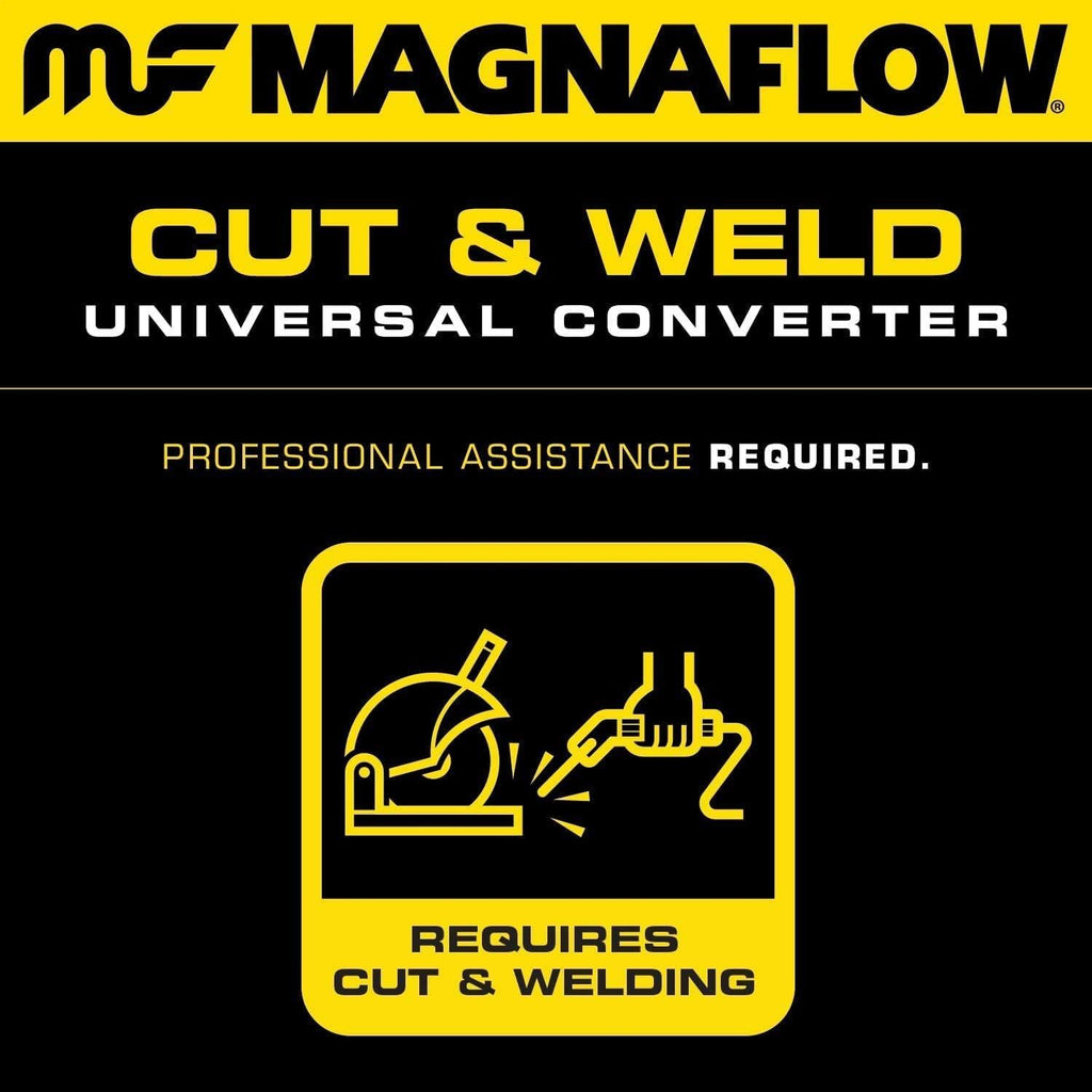 Magnaflow Universal Catalytic Converter HM Grade Federal/Epa Compliant 99105HM