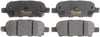 ATD905C Advanced Technology Ceramic Disc Brake Pad Set