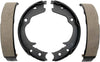 Professional 17758B Bonded Rear Parking Brake Shoe Set