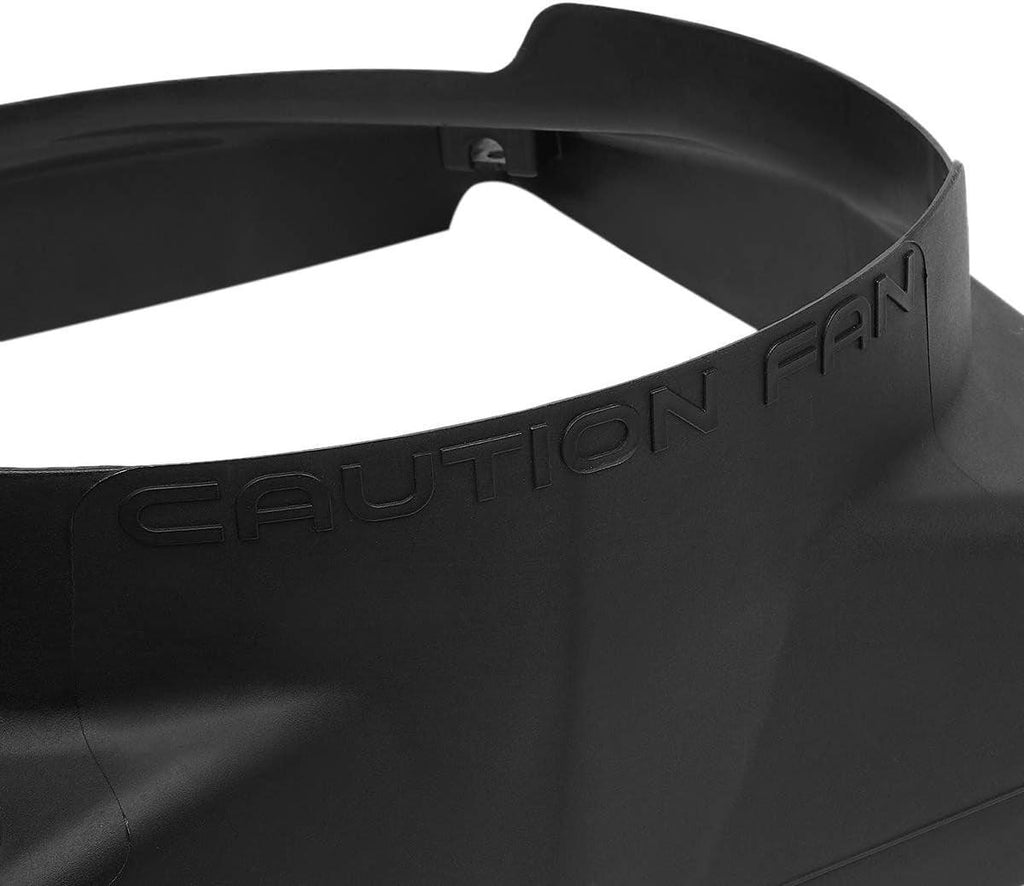 OEM-RF-0043 Factory Style Radiator Cooling Fan Shroud Cooling Efficiency Improved Direct Replacement [Compatible with 02-07 Jeep Liberty]