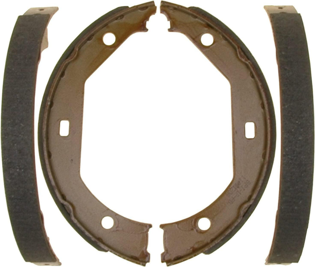 Professional 17831B Bonded Parking Brake Shoe Set