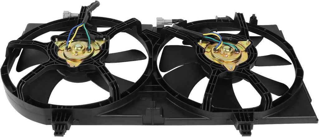 OEM-RF-0875 Factory Style Radiator Cooling Fan Assembly Compatible with 2000-2001 Sentra