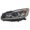 TYC Headlight Assembly for 16-17 Accord 20-9728-00-9
