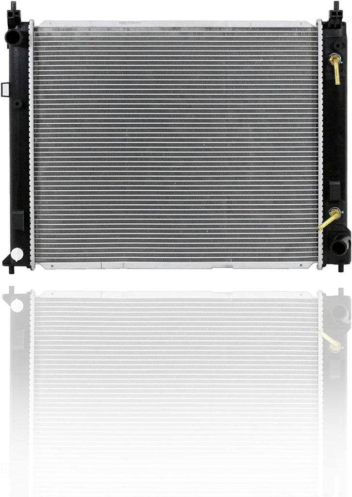 Radiator -  Compatible/Replacement for 13303 12-17 Nissan Versa Sedan, 15-17 Micra Automatic Transmission 4-Speed 4Cy 1.6L - Plastic Tank Aluminum Core