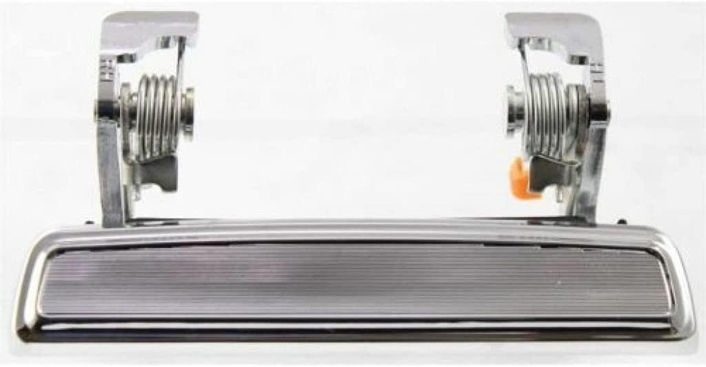 for Ford F-150 Exterior Door Handle Front, Driver Side Chrome (1975-1979) | with Key Hole | Trim:All Submodels | FO1310108 | D8BZ6522405A