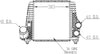 18013 Charged Air Cooler Compatible with 2011-2012 Ford F-150