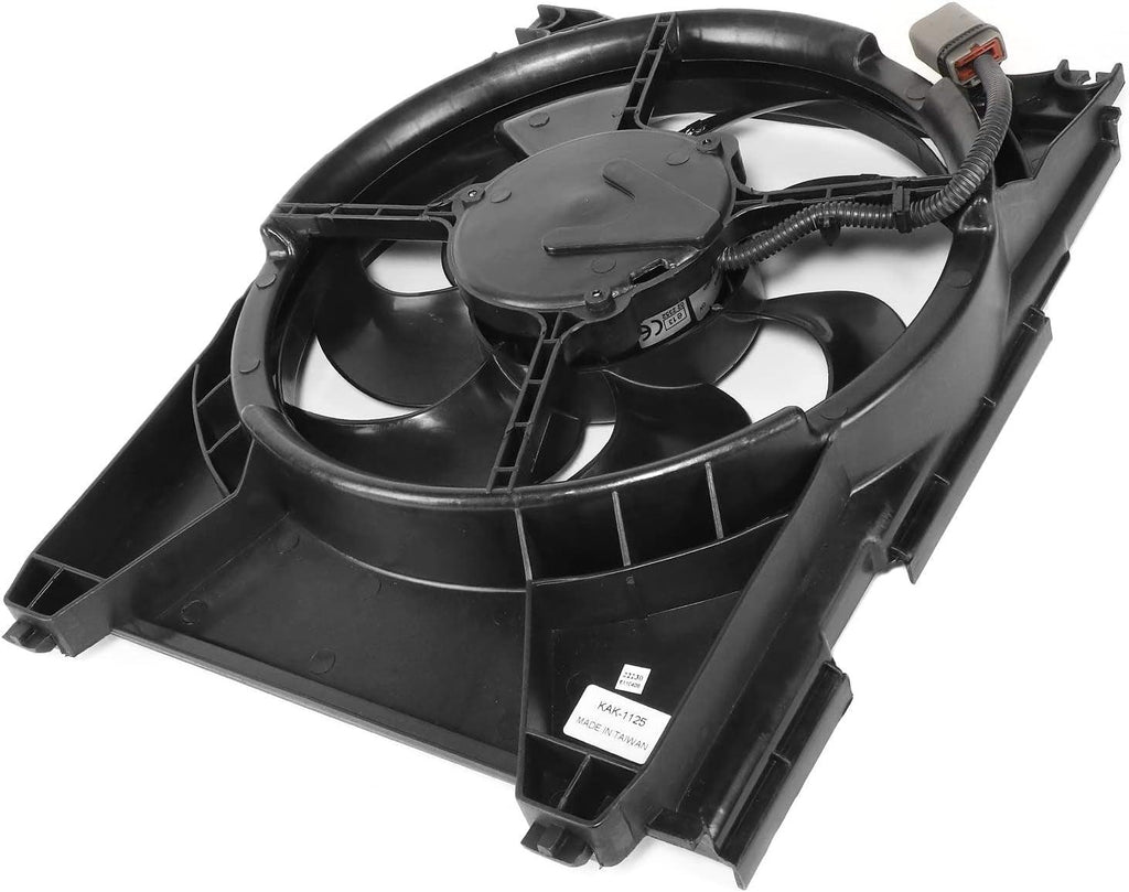 OEM-RF-1163 Factory Style A/C Condenser Fan Assembly Compatible with 2007-2009 Amanti