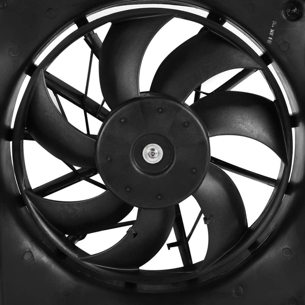 OEM-RF-0011 Factory Style Radiator Cooling Fan Assembly Cooling Efficiency Improved Direct Replacement [Compatible with 96-00 Elantra / 97-01 Tiburon]