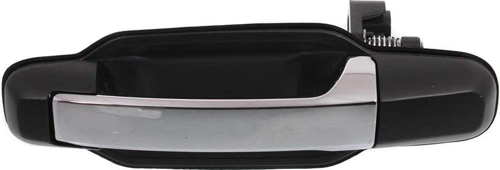 Front and Rear Exterior Door Handle Set of 4 Compatible with 2003-2009 Kia Sorento Chrome Lever with Primed Bezel Driver and Passenger Side