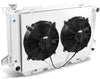 RA+FS-F150-85V8-3 3-Row Radiator with Fan Shroud Compatible with 1985-1996 F-150 / F-250 / F Superduty/Bronco V8 MT NOT Fit Diesel Models