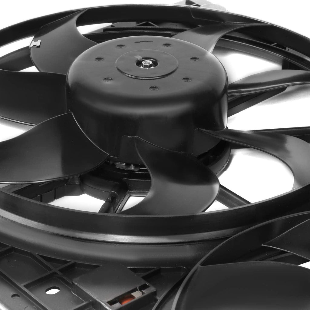 OEM-RF-0365 Factory Style Radiator Cooling Fan Assembly Compatible with 08-12 Audi A3 / 12-19 Beetle / 10-11 Beetle Cabrio / 05-10 Bora / 10-14 Golf / 05-18 Jetta