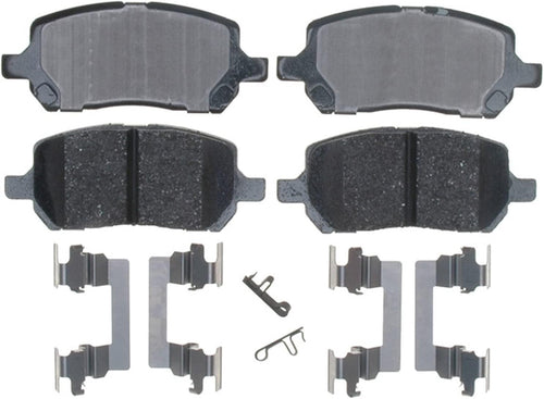 Gold 17D956CH Ceramic Front Disc Brake Pad Set
