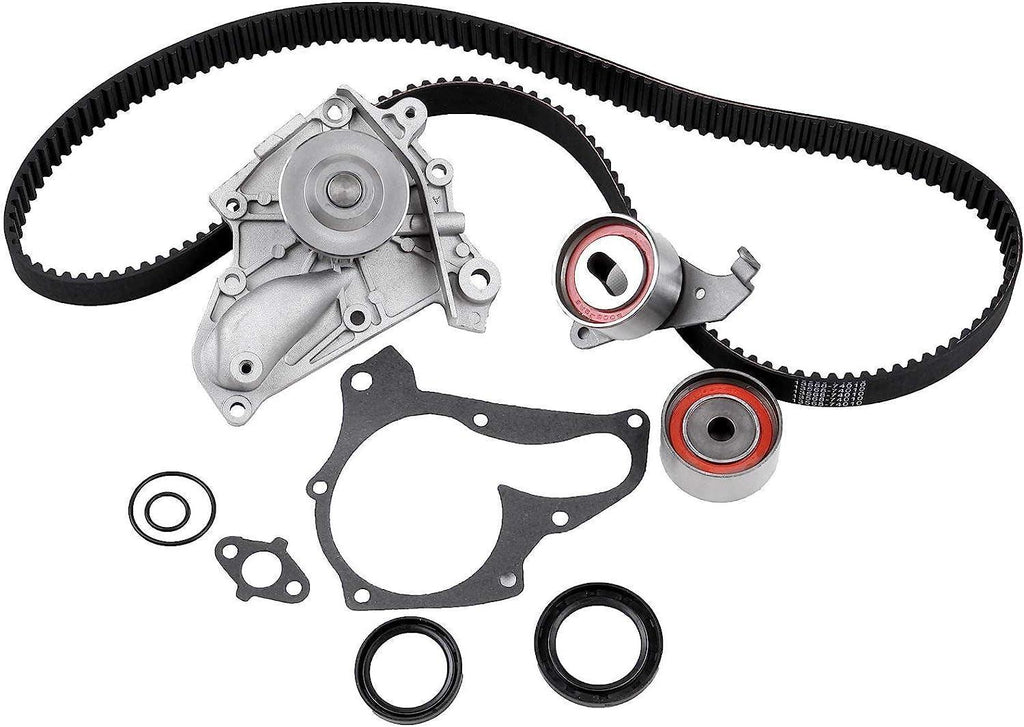 Timing Belt Water Pump Kit Fits for 1987-2001 Fit for TOYOTA CAMRY CELICA MR2 RAV4 SOLARA 2.0L 2.2L DOHC L4 163SFE 5SFE TBK138 TCKWP199