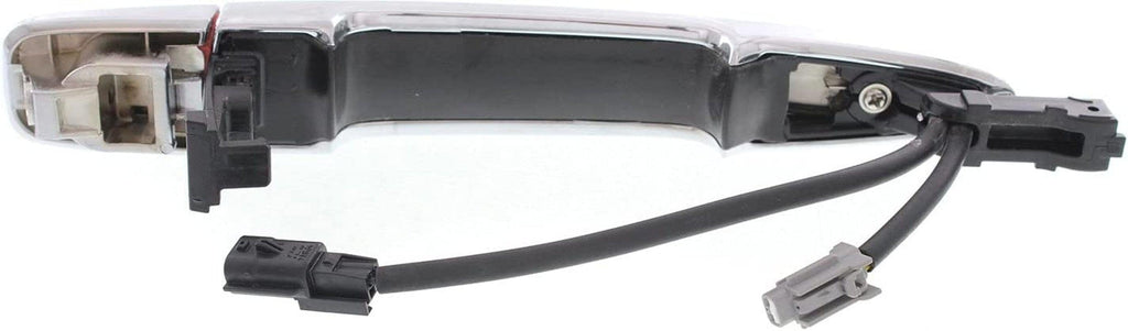 Exterior Door Handle Set of 2 Compatible with 2013-2014 Nissan Murano, Fits 2009-2014 Nissan Maxima, Fits 2011-2014 Nissan Leaf Front, Driver and Passenger Side