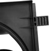 OEM-RF-0102 Factory Style Radiator Cooling Fan Assembly Cooling Efficiency Improved Direct Replacement [Compatible with 07-09 Lincoln MKZ] Black