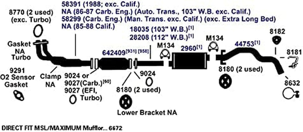 58391 Exhaust Pipe