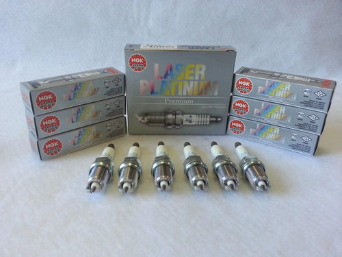 6- NGK Laser Iridium Spark Plugs Longe-Life Pre-Gapped VW /Audi PFR6Q #6458