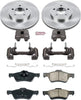 KCOE5571 Autospecialty 1-Click OE Replacement Brake Kit with Calipers