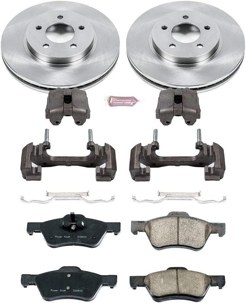 KCOE5571 Autospecialty 1-Click OE Replacement Brake Kit with Calipers