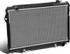 OEM-RA-1918 2-Row OE Style Aluminum Core Radiator Compatible with 96-97 Lexus LX450 / 93-97 Land Cruiser AT, 27-7/8" W X 16-3/4" H X 1-7/8" D, 1-1/2" Inlet / 1-5/8" Outlet