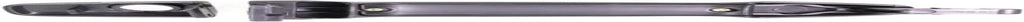 for Mitsubishi Lancer Exterior Door Handle Front, Driver Side Primed (2008-2017) | with Key Hole| Trim:All Submodels