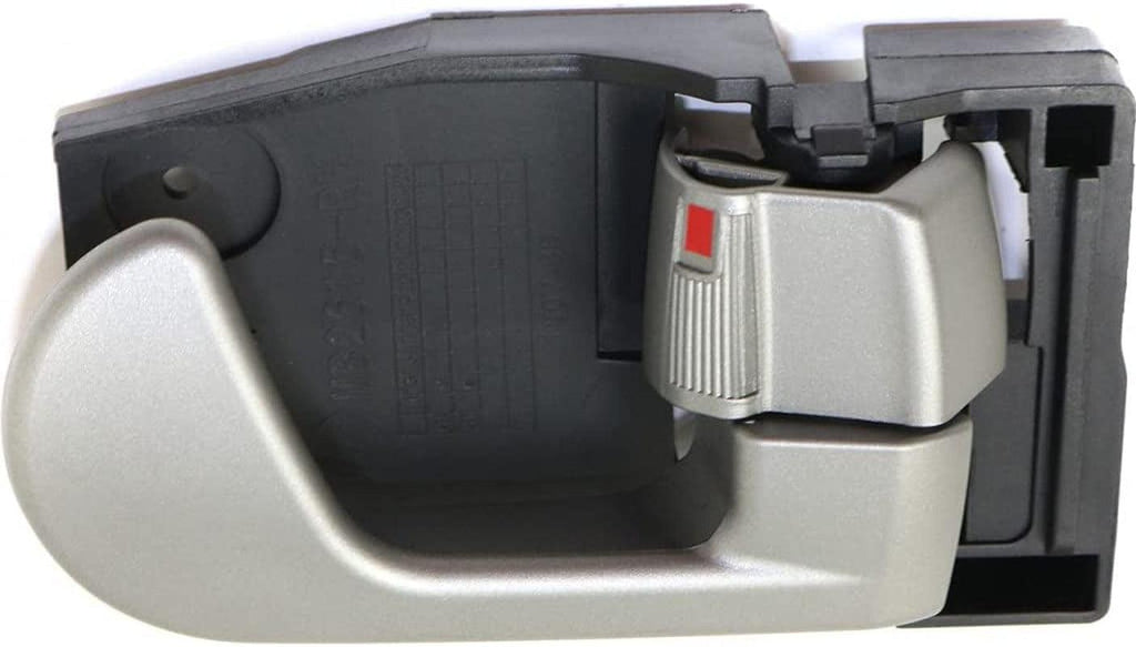 For Mitsubishi Endeavor Interior Door Handle Front or Rear, Passenger Side Gray (2004-2011) | with Door Lock Button | Trim:All Submodels | MI1353117 | MR642041